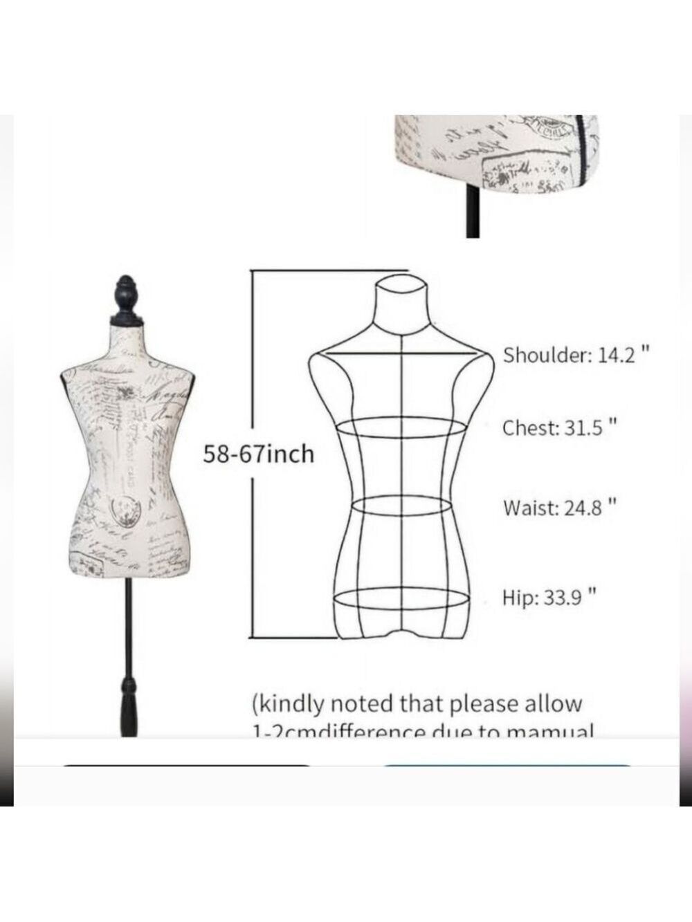 NWOT Jasmine Wedding Strapless Beaded Bust Whipped cream skirt dress 8/street 6 - Picture 10 of 10